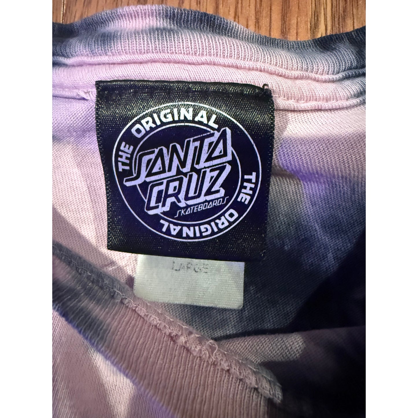 Faded Vintage Santa Cruz tie dye