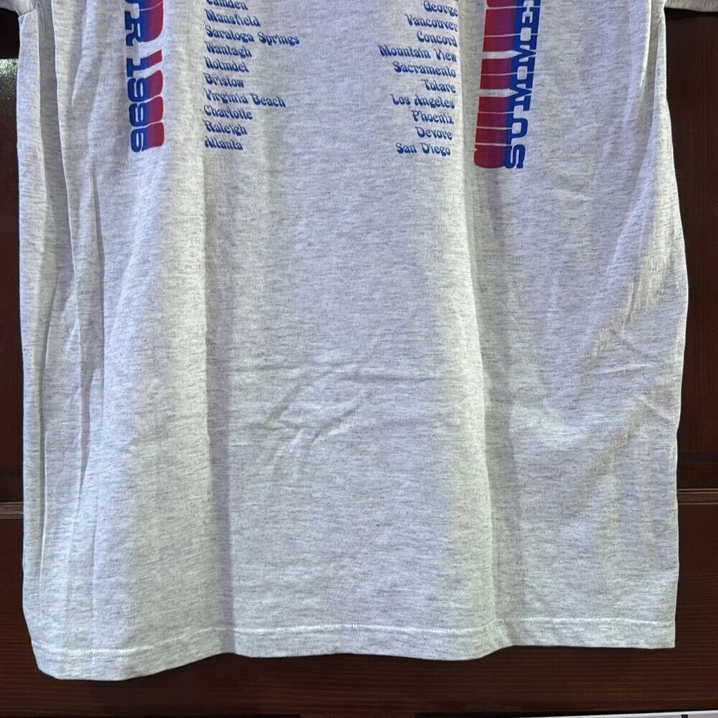 Steve Miller Band Tour Shirt 1996 Never Worn both Front and Back are Perfect!