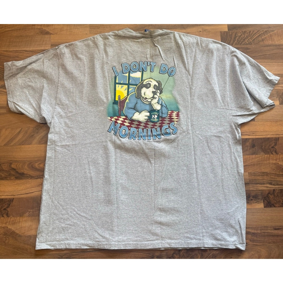 Big Dogs I Dont Do Mornings Size 4XL