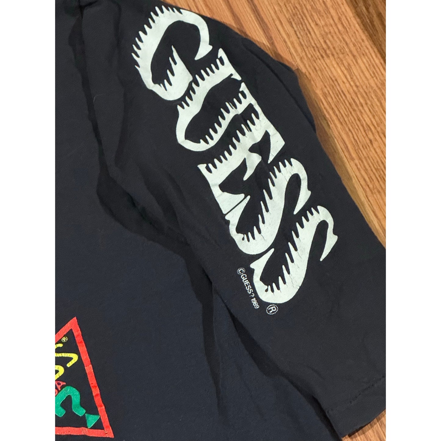 True vintage GUESS cycling