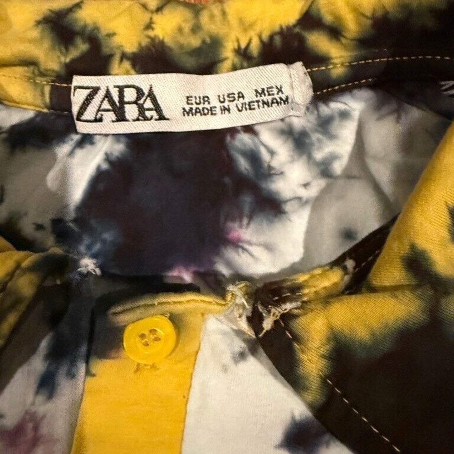 Bad Rabbit Co polo Custom Tie Dye one of one size Medium