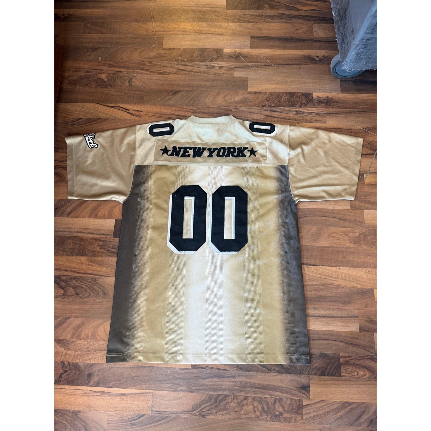 Y2K Hope Sports New York Gold and Black Size Large