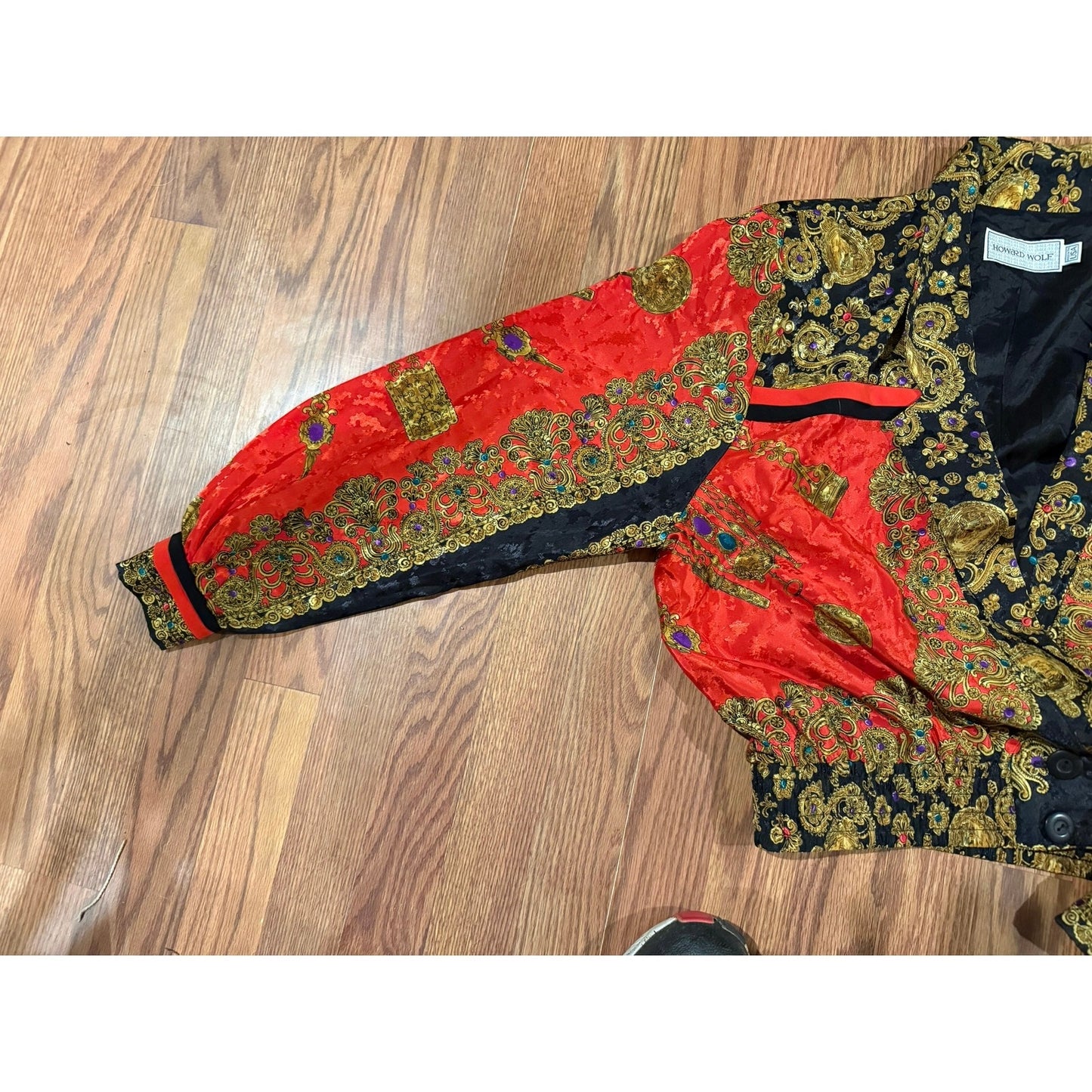 70s/80s Silk Howard Wolf Blazer