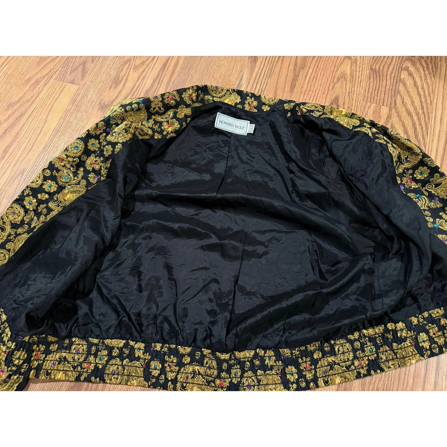70s/80s Silk Howard Wolf Blazer