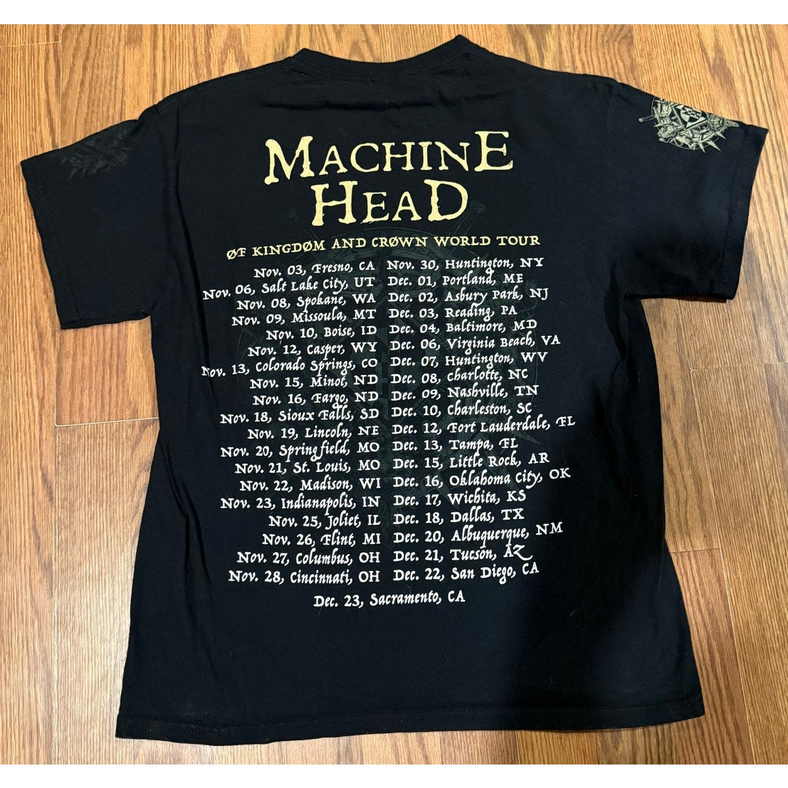 Machine Head of Kingdom and Crown Size Small