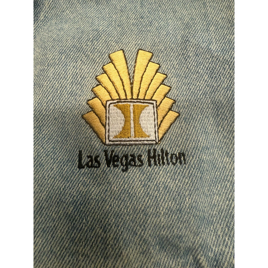 15th Ann. of wheel of fortune denim jacket