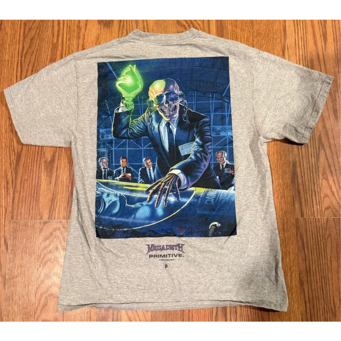 Primitive X Megadeth (Gray) Size Medium