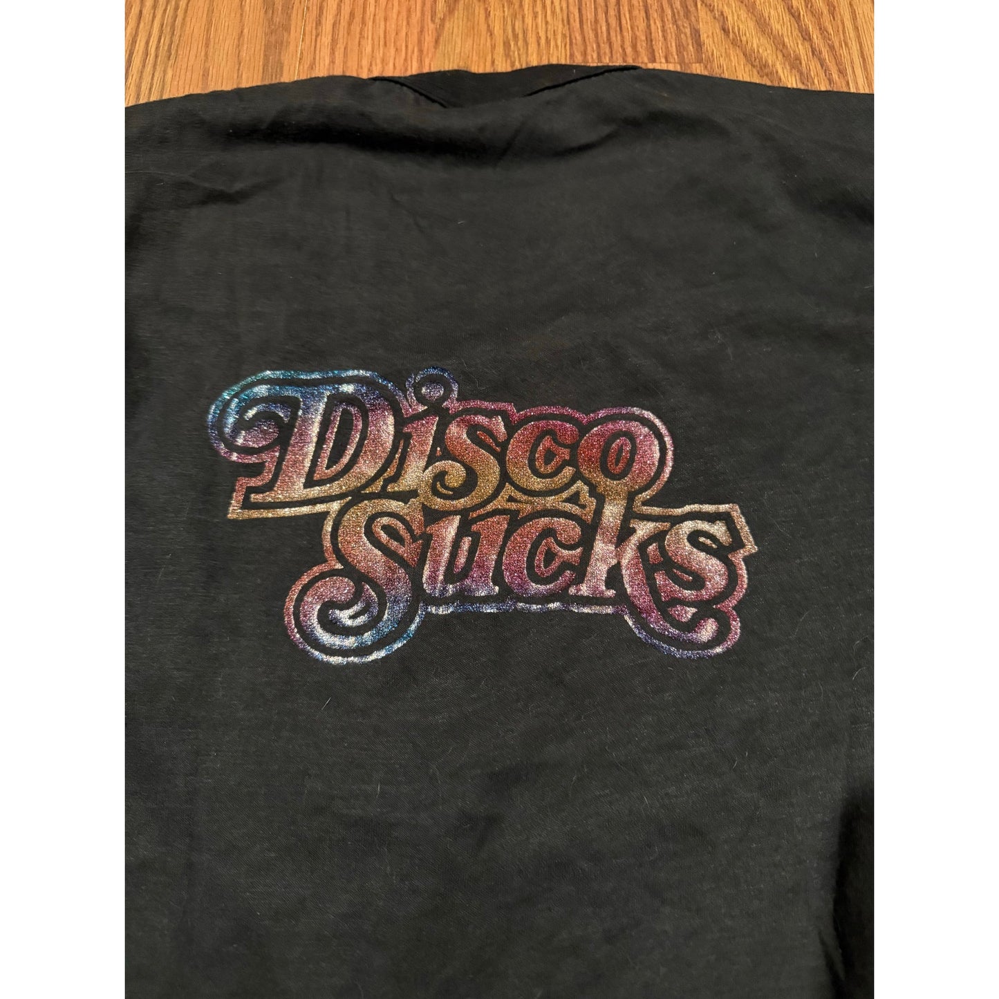 True Vintage 1970s Rock N Roll Lover Disco Sucks