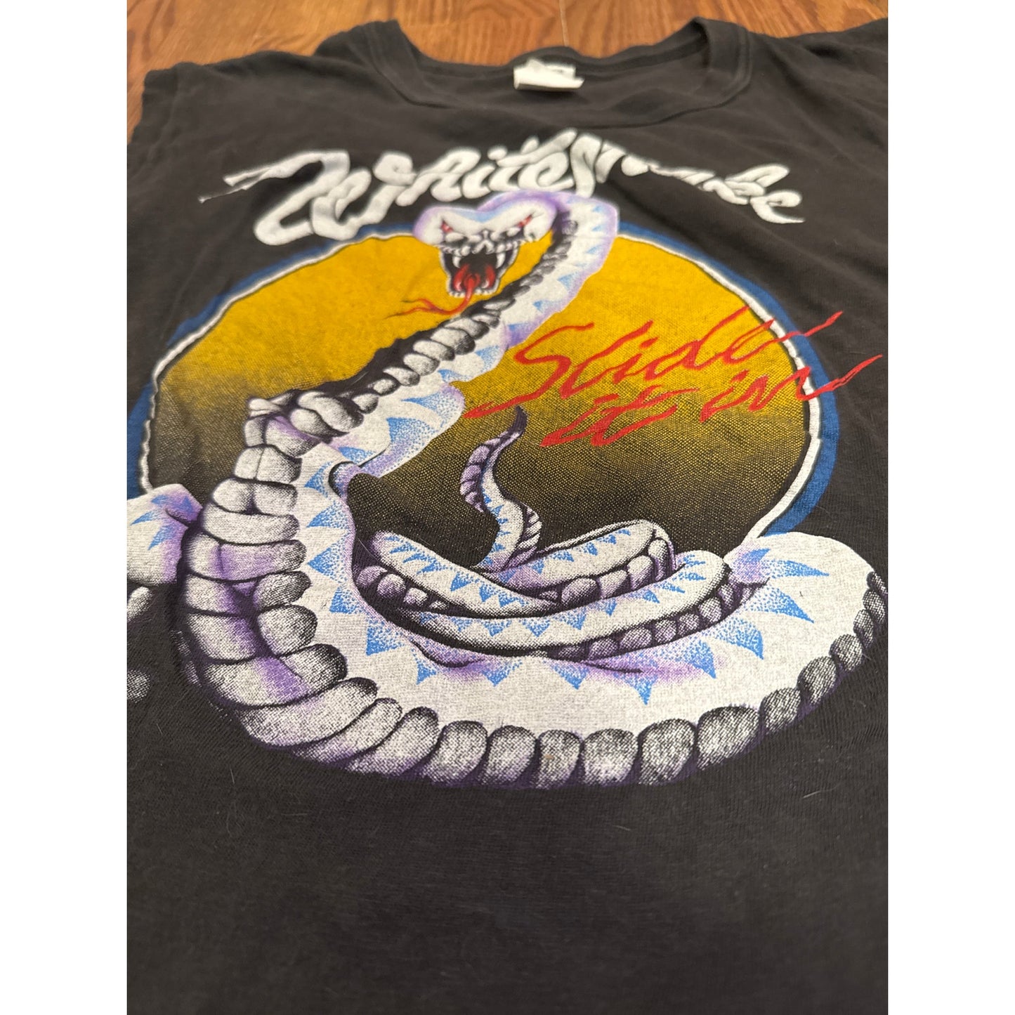 Original Whitesnake Slide it In US Tour 1985