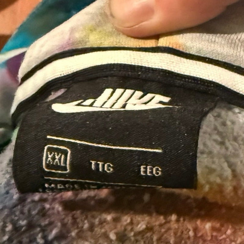 Custom Tie Dye Nike Air 1/4 Zip