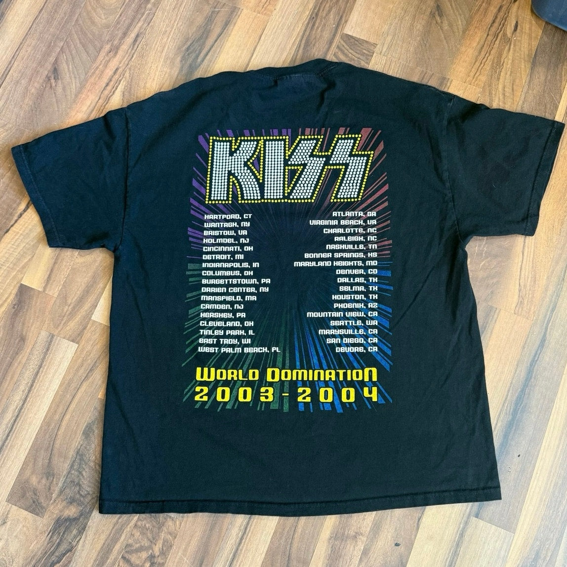 2003 - 2004 Kiss World Domination size XL