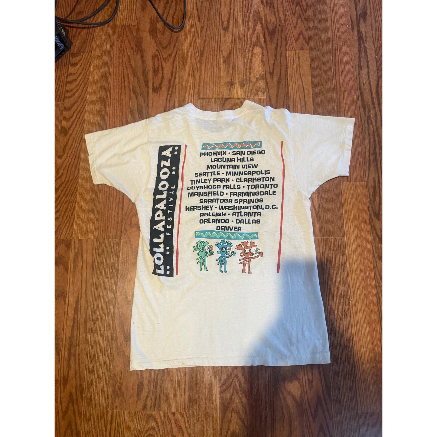 1991 Single Stitch Lollapalooza Inaugural Tour Size Small