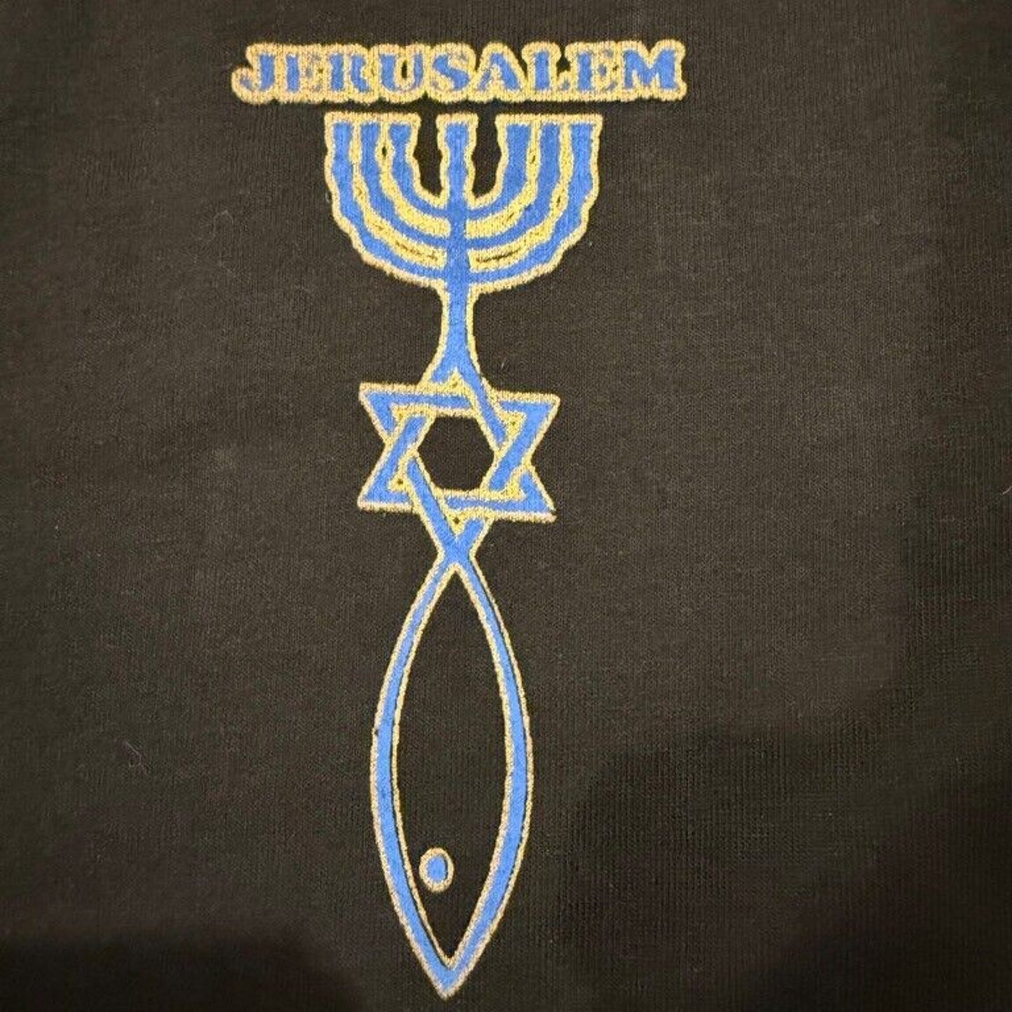 Art of the Land Jerusalem shirt triple stitched size Large
