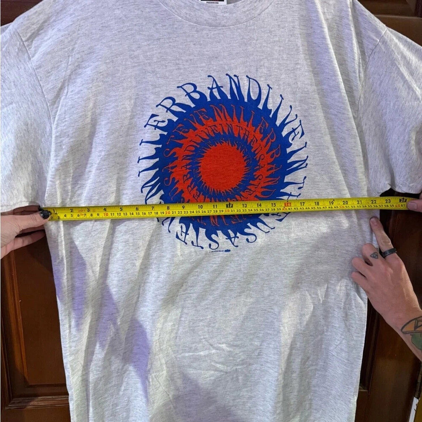 Steve Miller Band Tour Shirt 1996 Never Worn both Front and Back are Perfect!