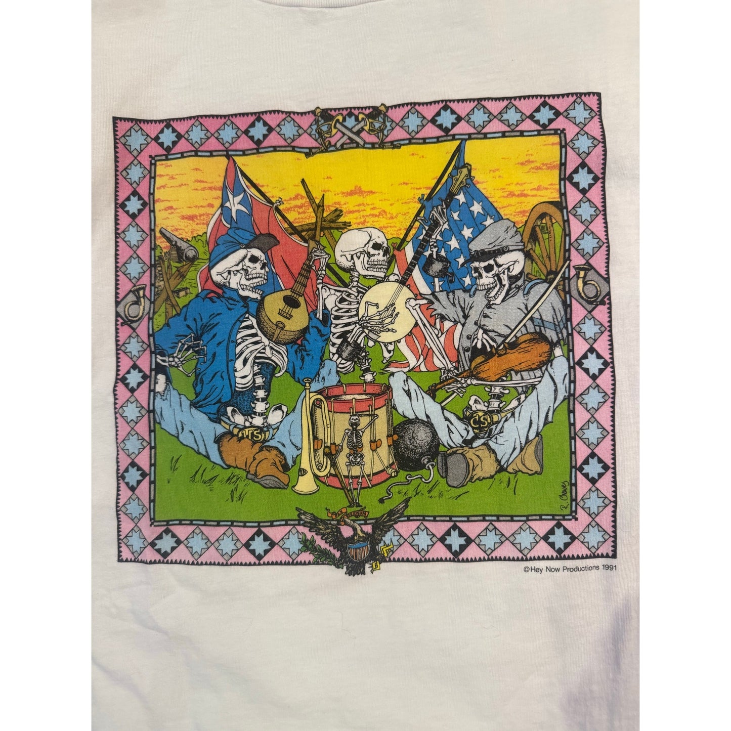Super rare boneheadz Grateful Dead confederate design