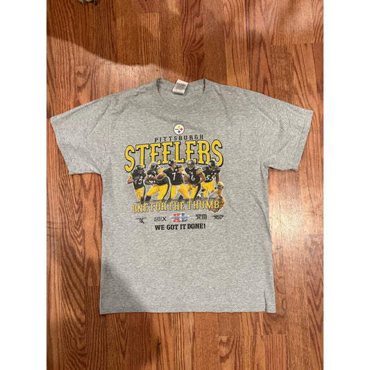 Steelers 1 for the thumb NFL shirt medium