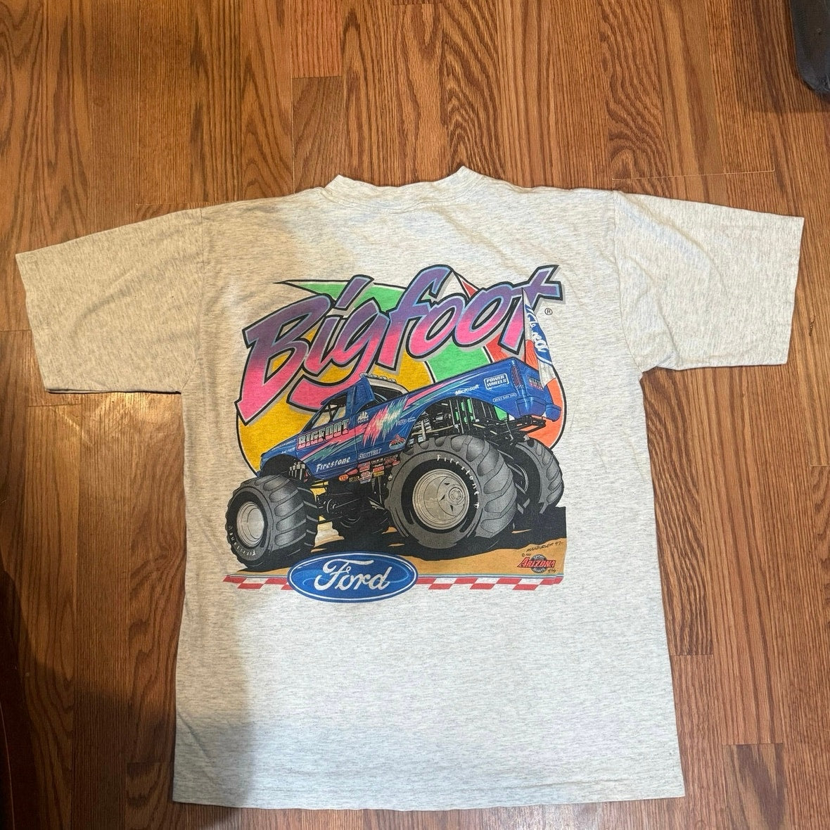 1997 Bigfoot Monster Truck Signed Size Large