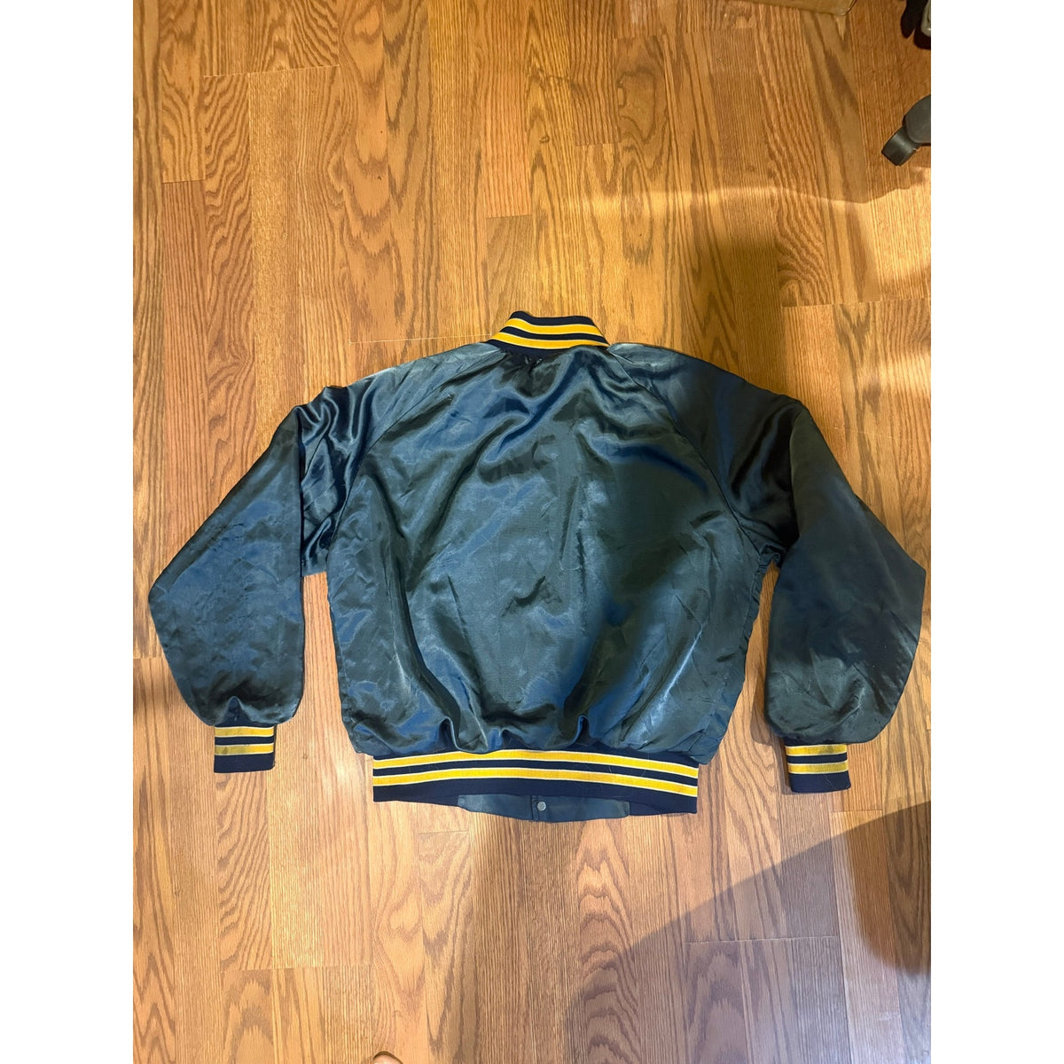 80s/90s McDonalds Crew Bomber Jacket Size XL