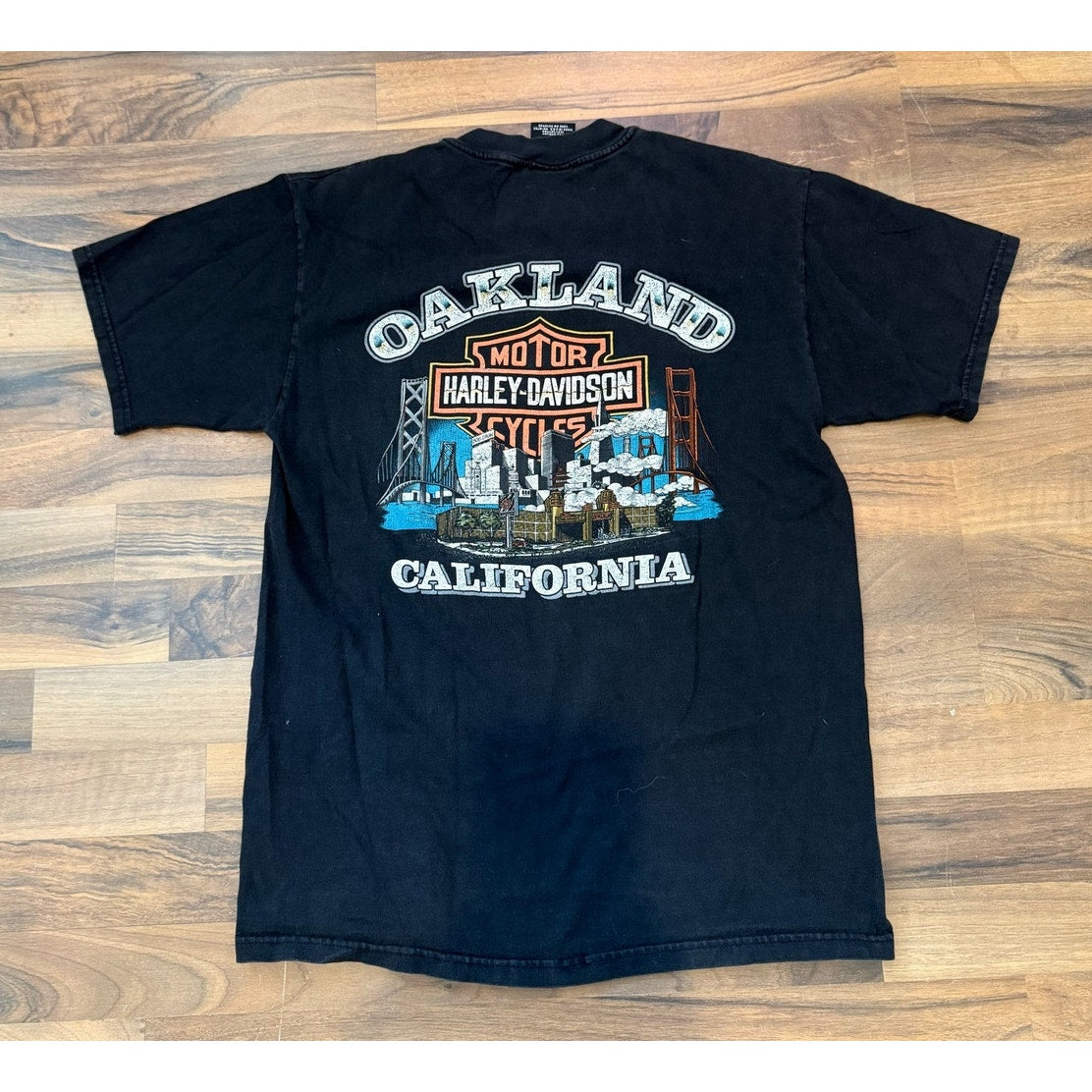 1998 Harley Davidson Oakland California Size Medium