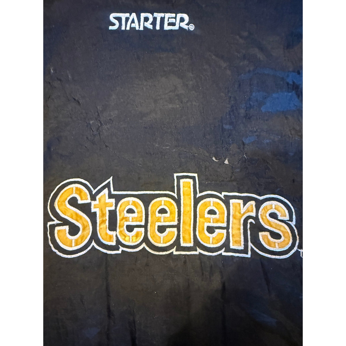 Steelers Starter Pullover puffer Size Small