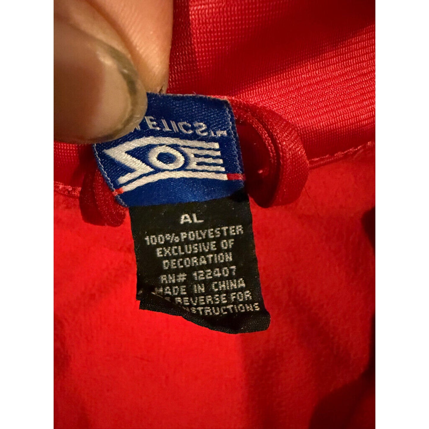 Zoe Athletics track jacket Size Large