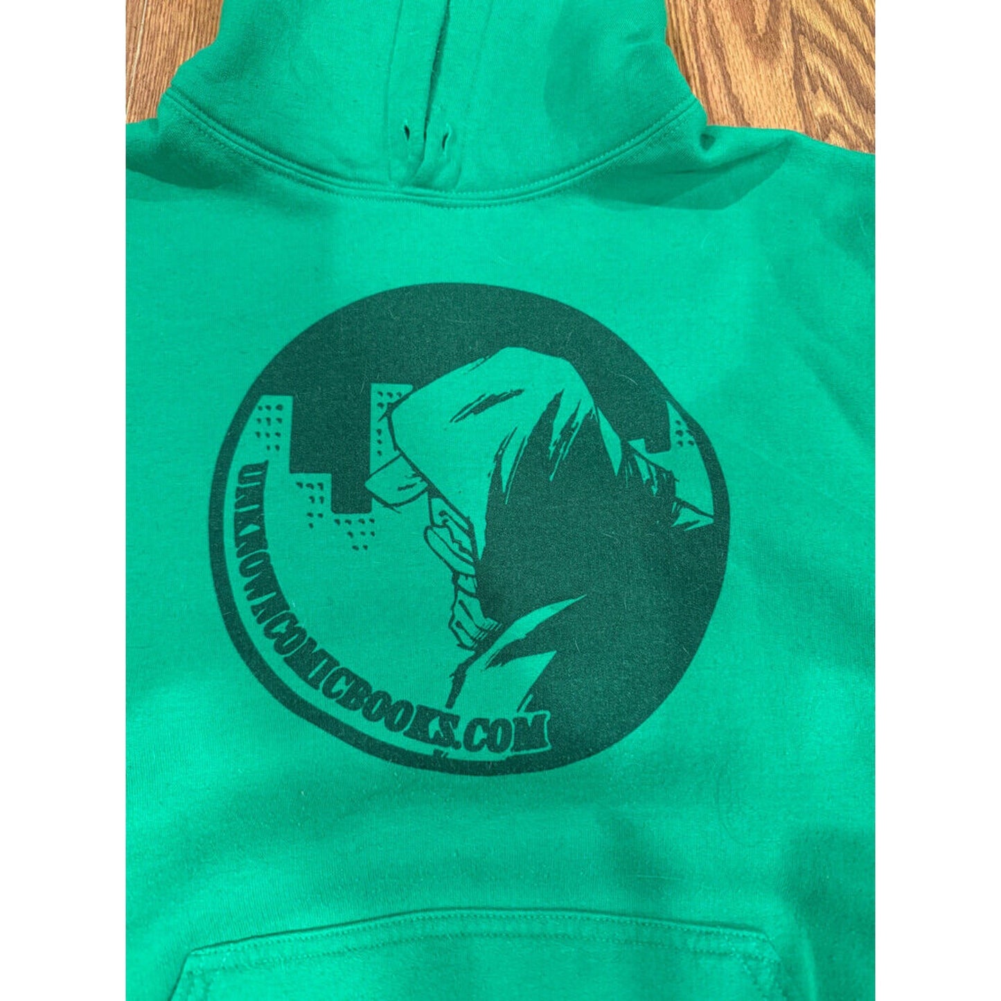 Unknown comic books hoodie size large