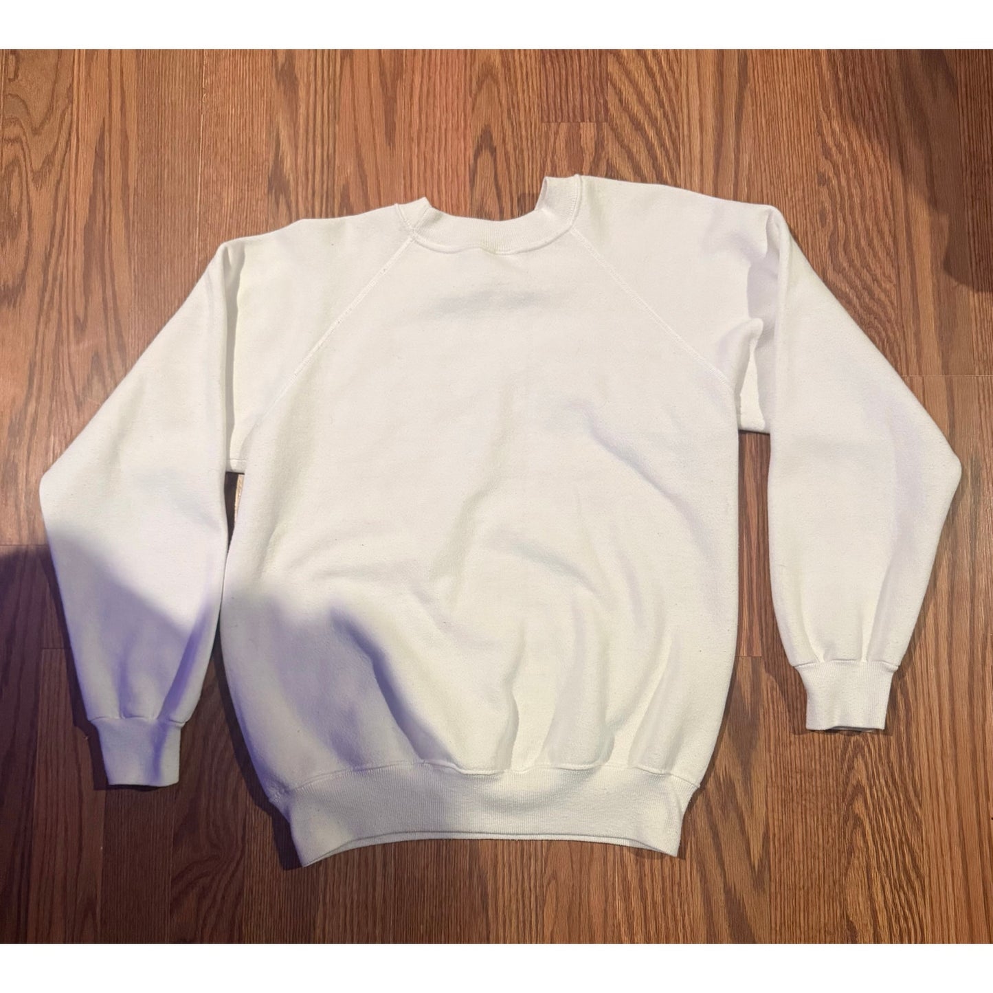 White 1990 HP Tech CRT Monitors Sweater