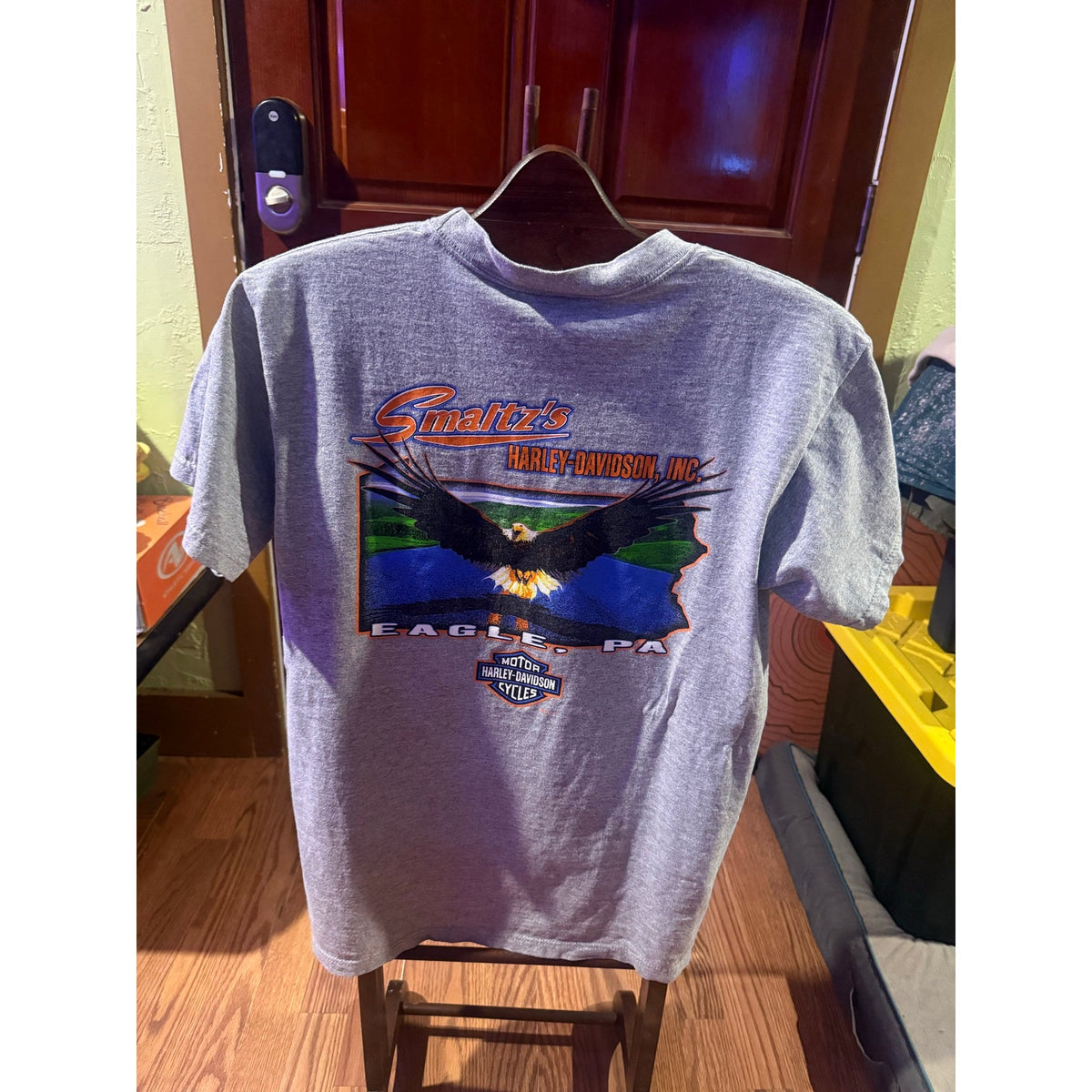 Harley Davidson Eagle PA Pocket T Size medium