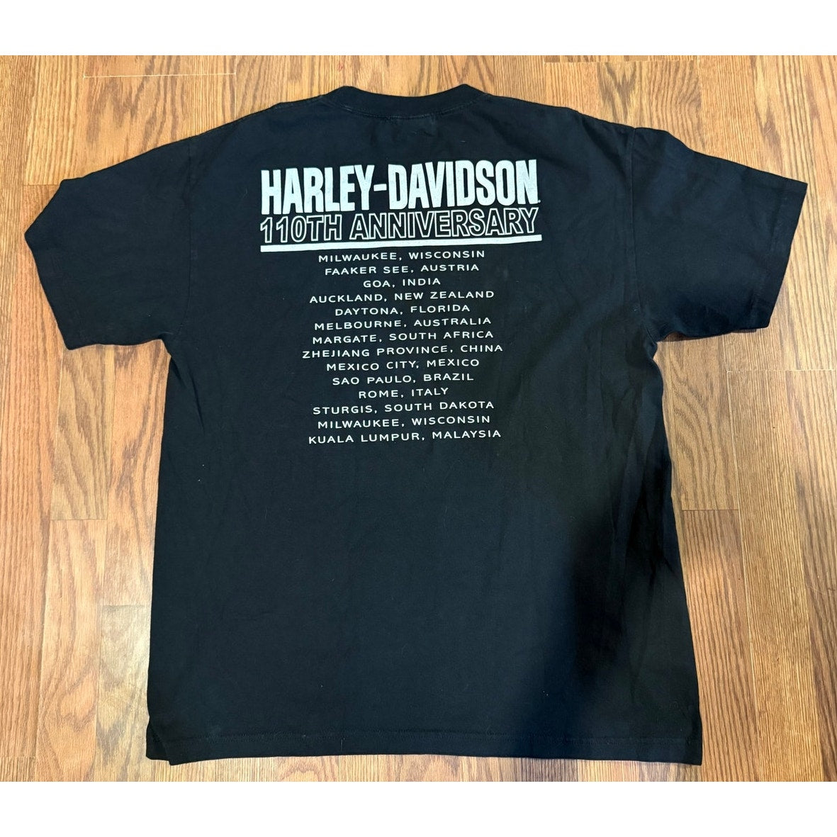 2013 110 Anniversary Harley Davidson Size XL