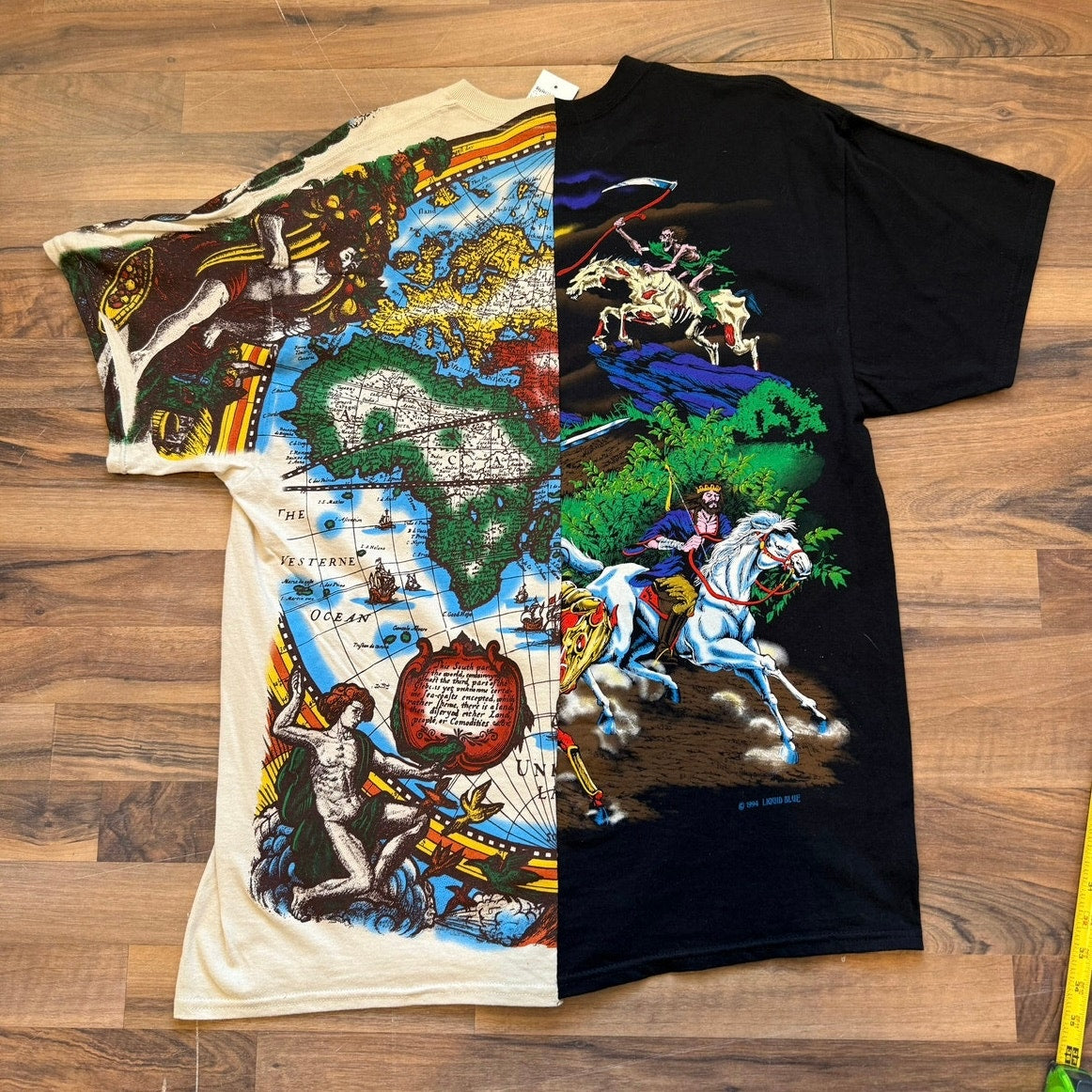 Four Horseman of the World Liquid Blue Size Large