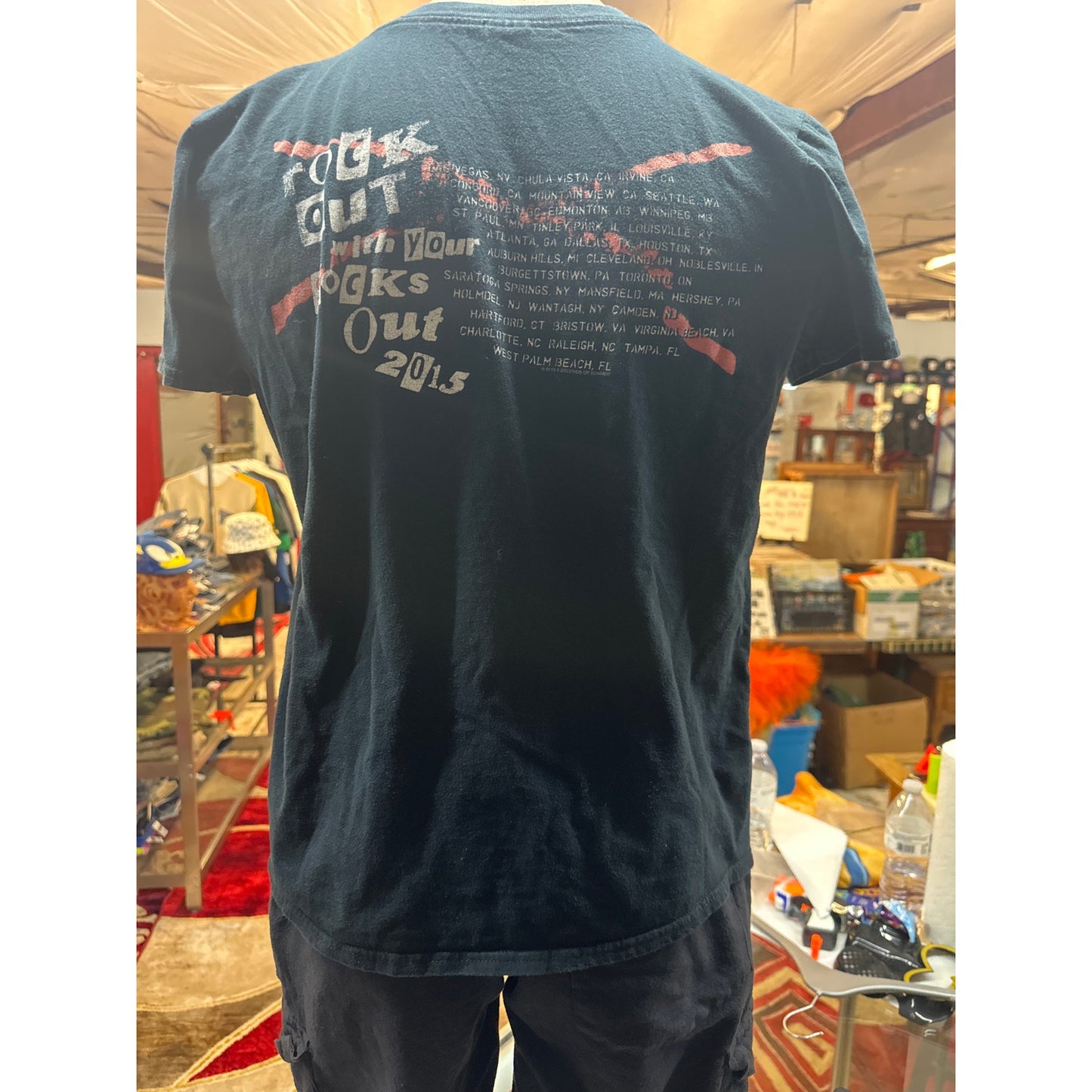 2015 5 Seconds of Summer Tour Shirt