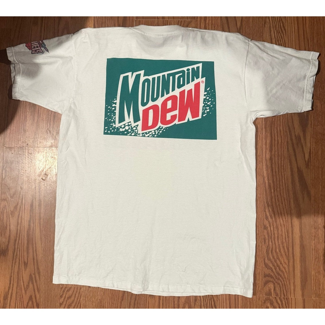 1990s Houston Rockets "Turbo Power" / Mountain Dew Promotional Graphic Tee size xl