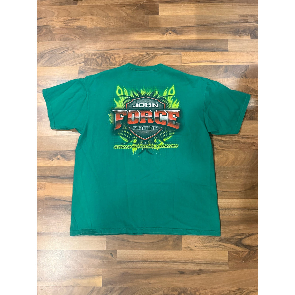Y2K John Force Racing NHRA Size XL