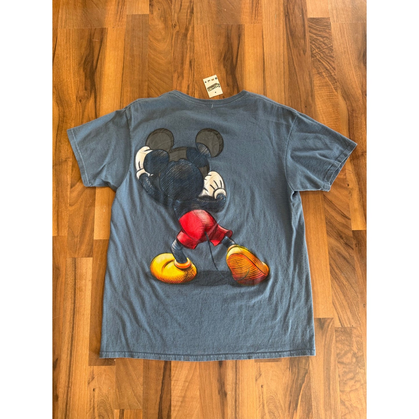 Mickey Mouse Peaking Through Size Medium