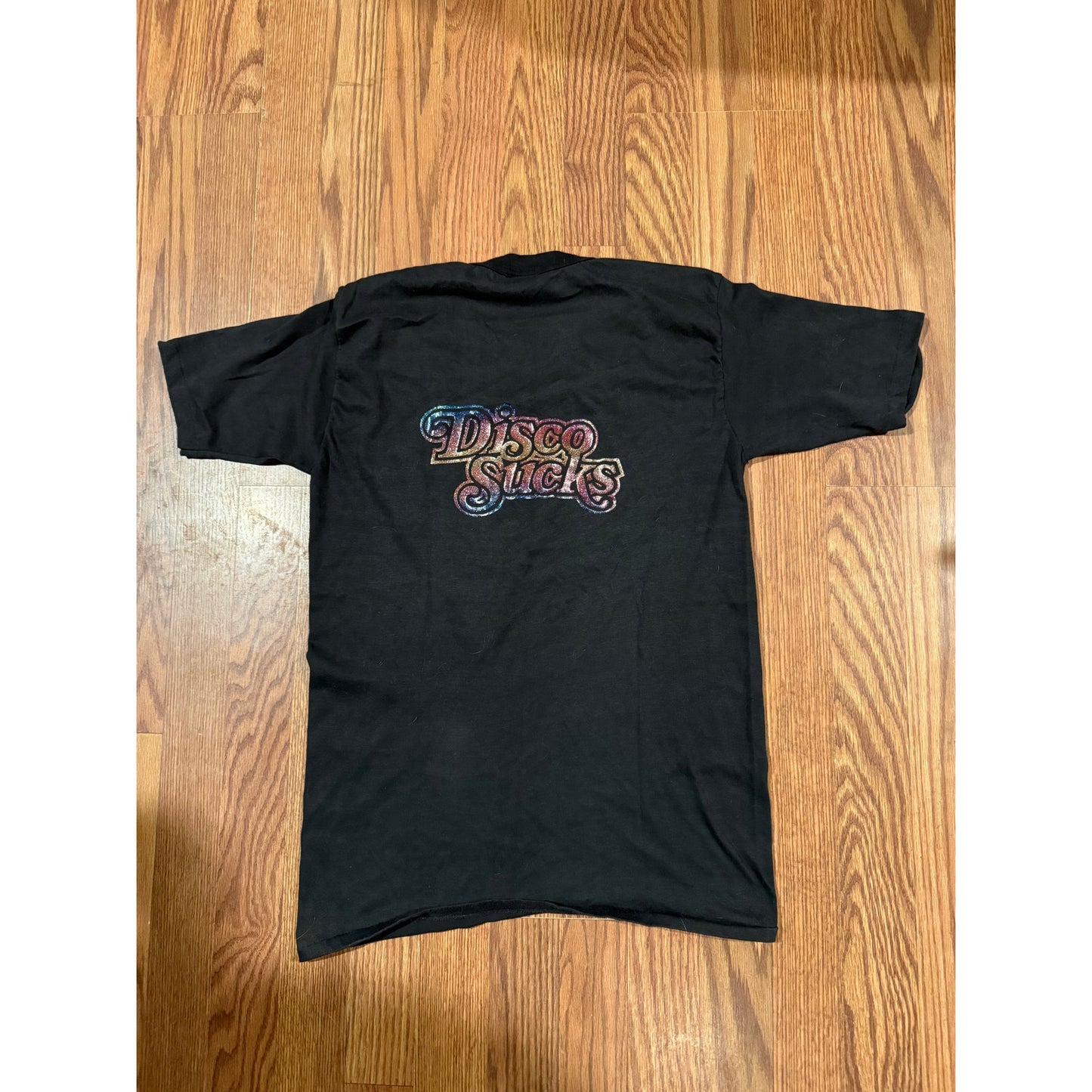 True Vintage 1970s Rock N Roll Lover Disco Sucks
