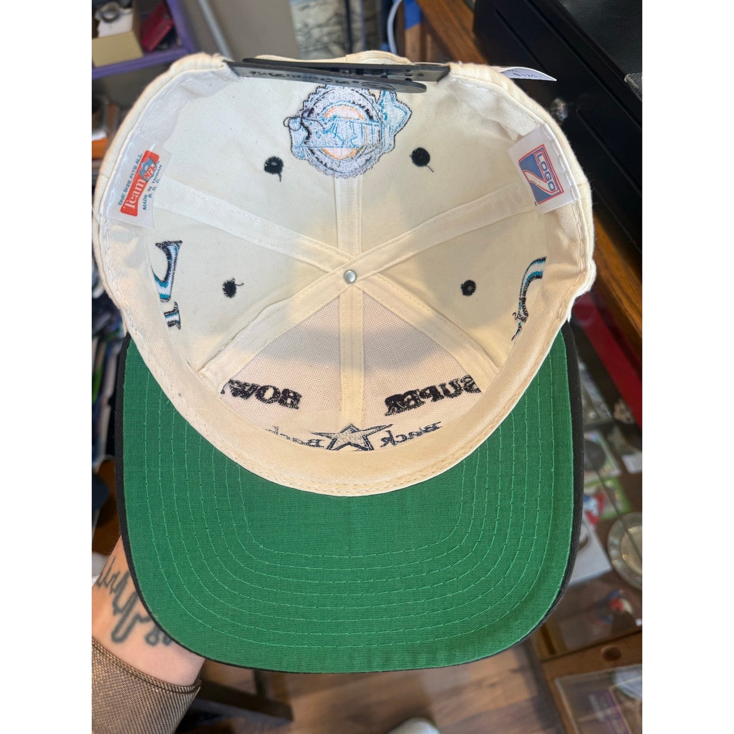 1990s Dallas Cowboys Back 2 Back Champions Snap Back