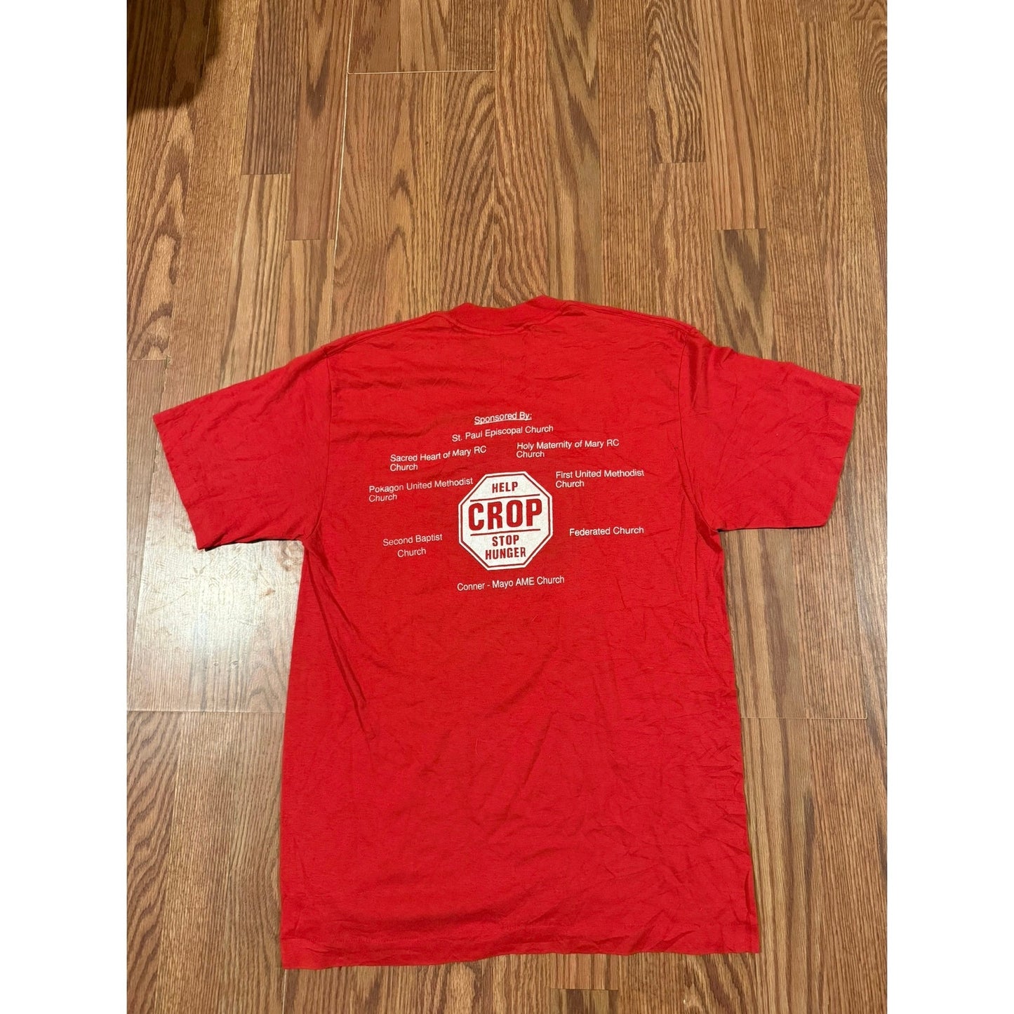 True Vintage Help Stop Hunger Crop Walk