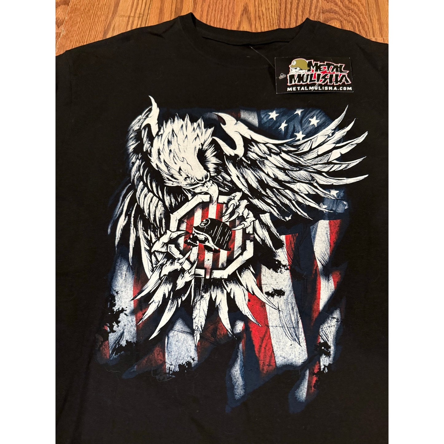 Metal Mulisha Patriotic Skull NWT