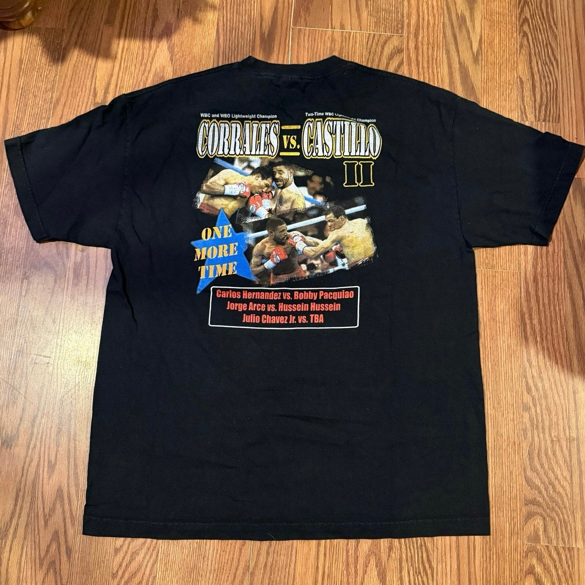 Carrales V. Castillo 2nd Fight Size XL