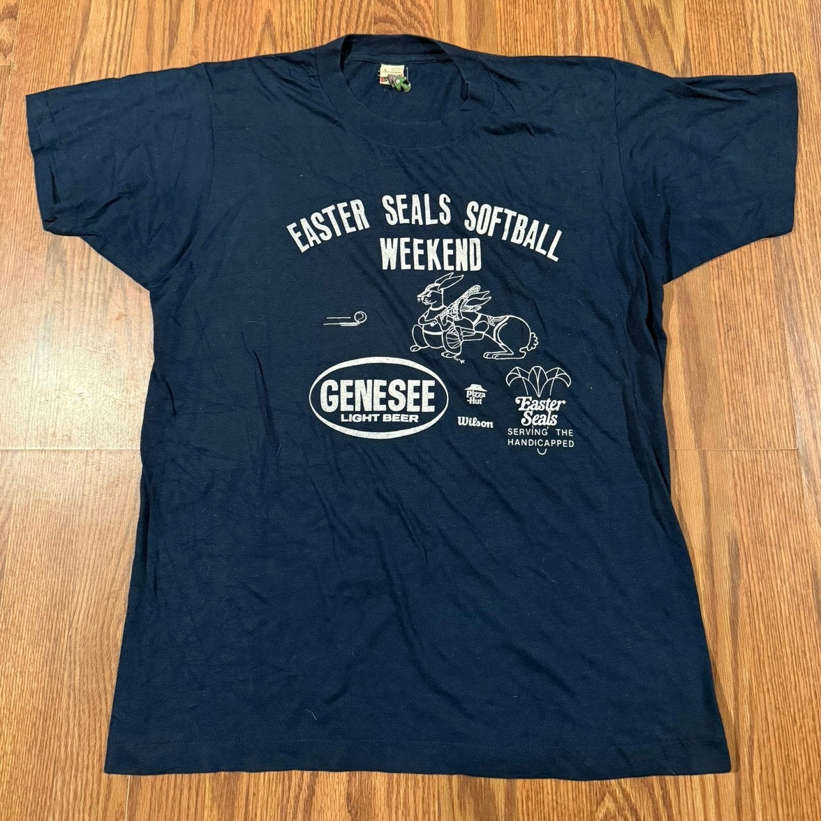 True Vintage Easter Seal Softball