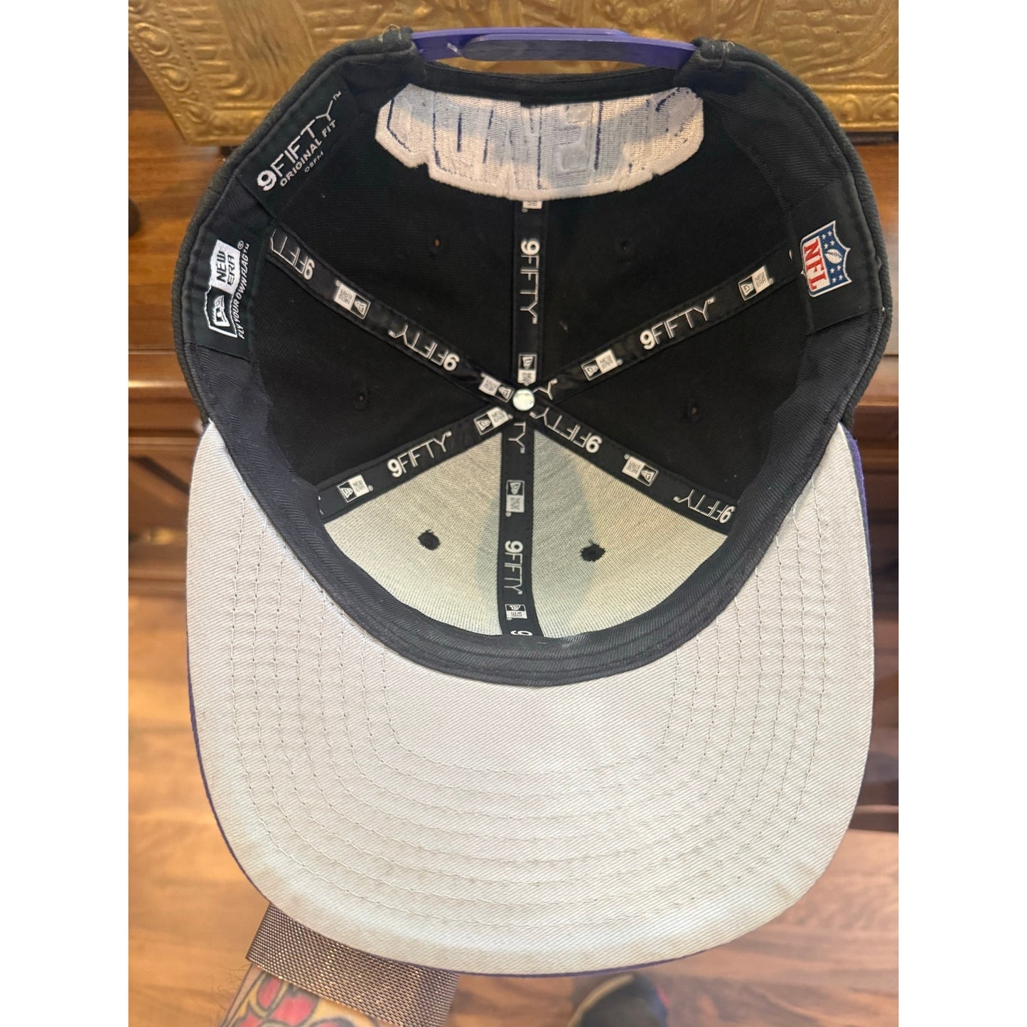 Baltimore Ravens Spellout Snap Back