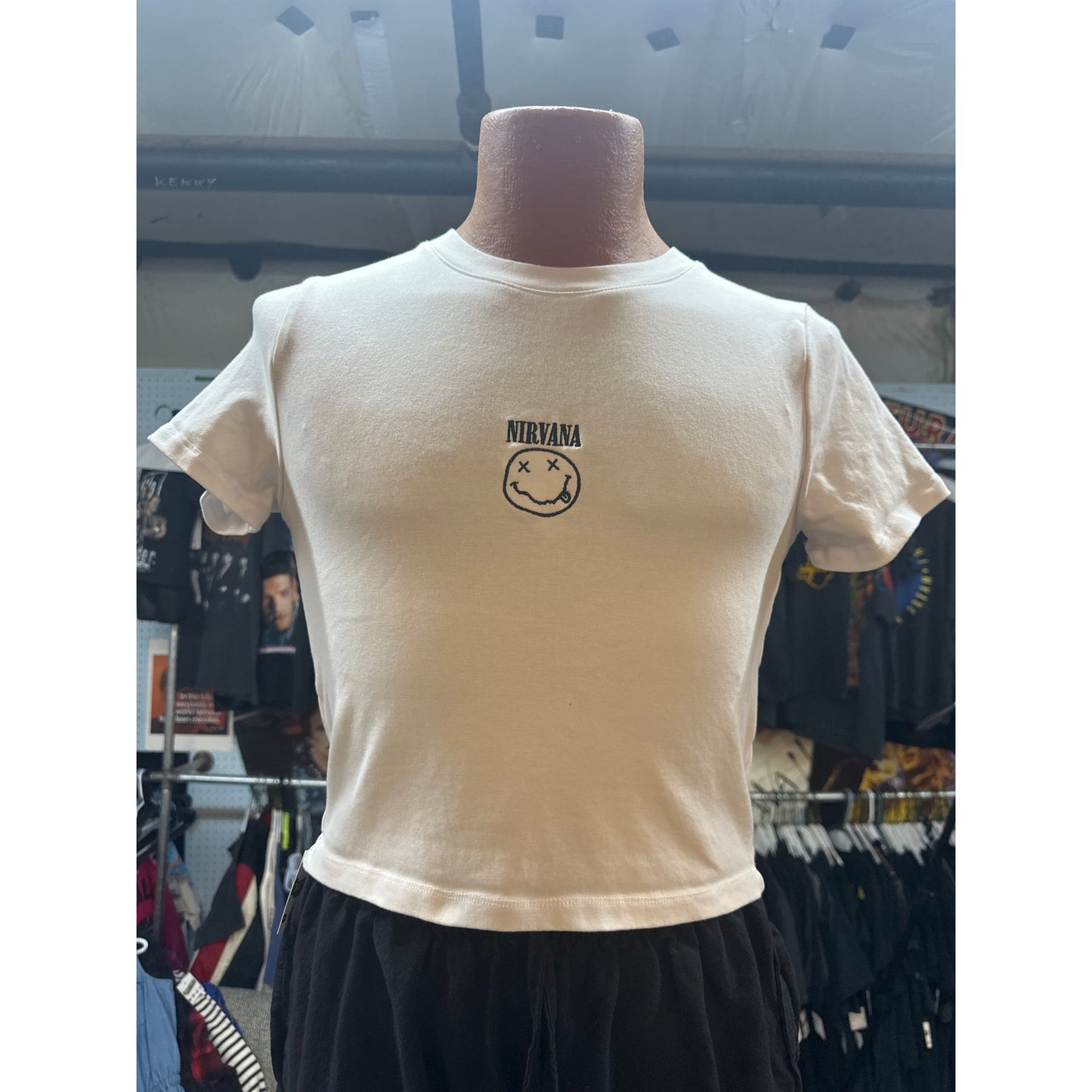Nirvana Embroidered Smile