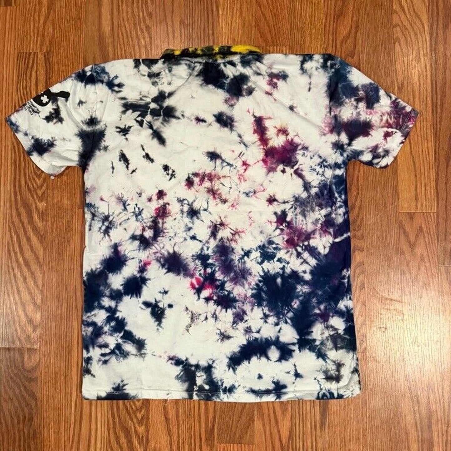 Bad Rabbit Co polo Custom Tie Dye one of one size Medium