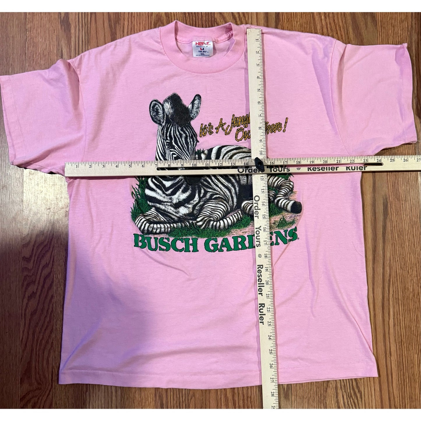 Busch Gardens 90s Zebra