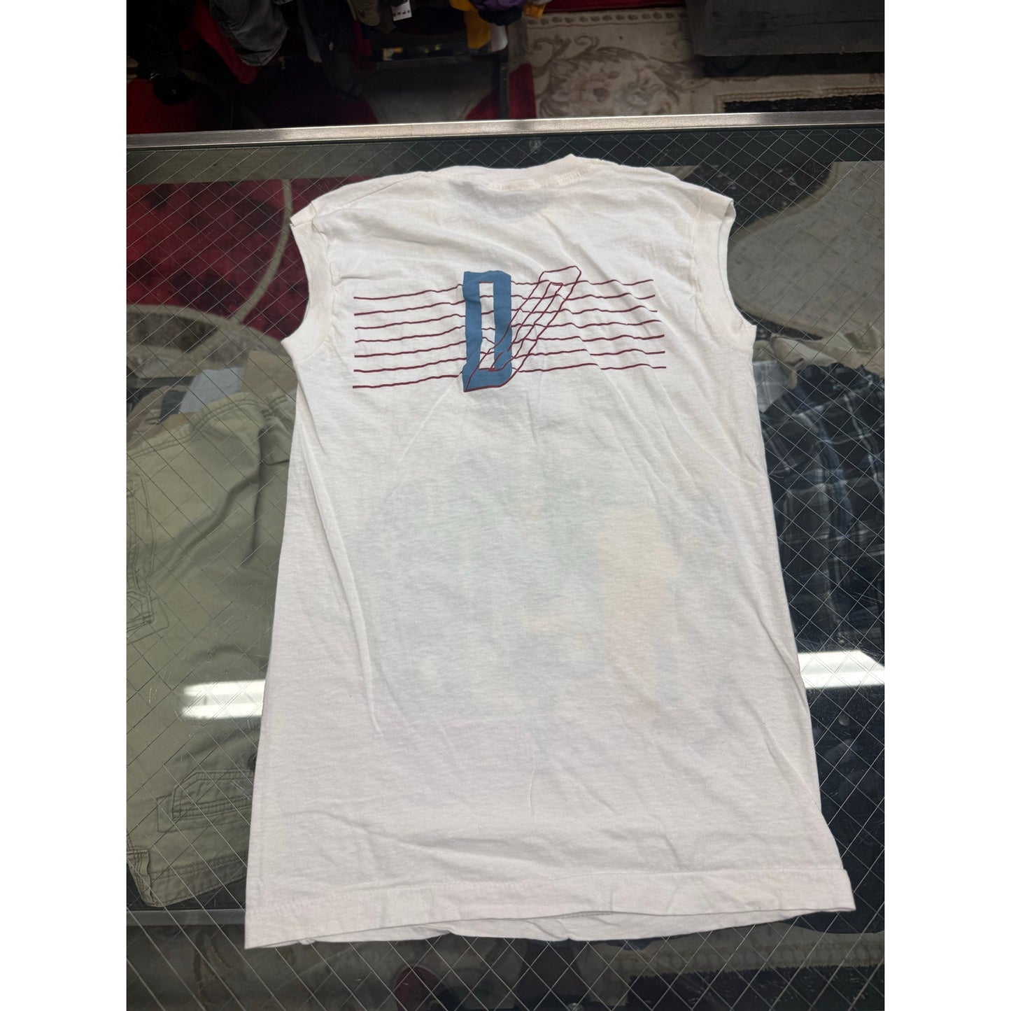 Duran Duran Sleeveless True Vintage Blue Logo!
