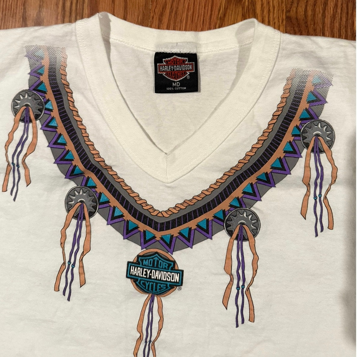 True Vintage Harley Davidson Womens Concho 90s Biker