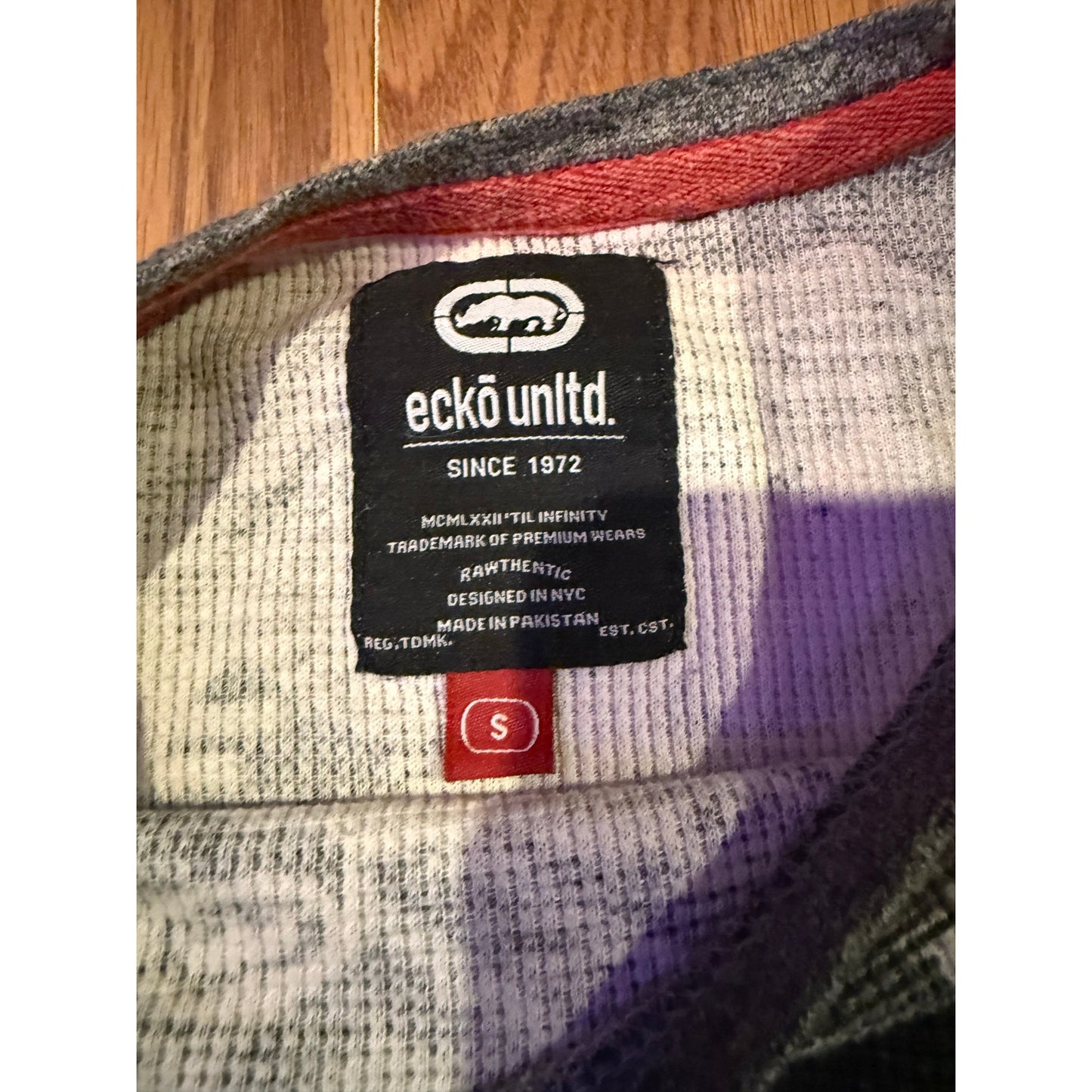 Ecko Digital Camo Waffle knit