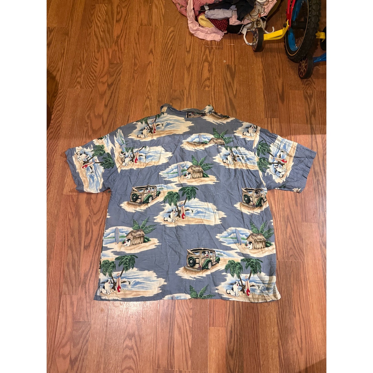 Vintage Big Dog Hawaiian Shirt Made in USA – Size 3X