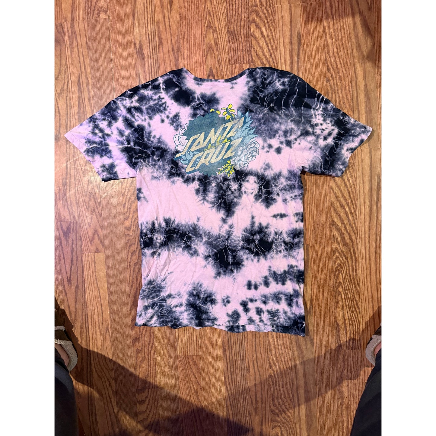 Faded Vintage Santa Cruz tie dye