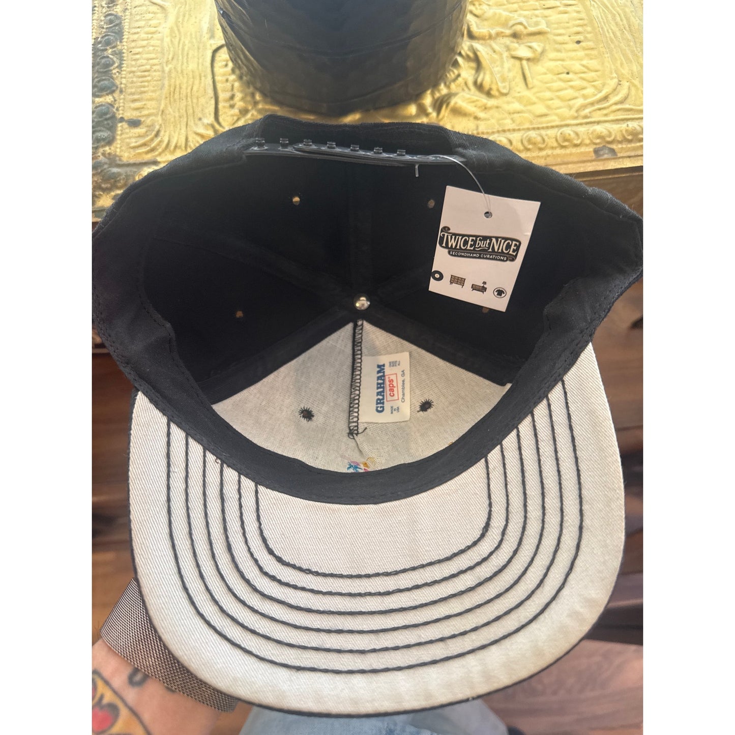 1996 Atlanta Olympic Games Black Snap Back